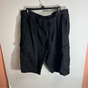 MONUMENT Men's Black Shorts Size 2xl Hiking Outdoor Grunge Preppy Casual